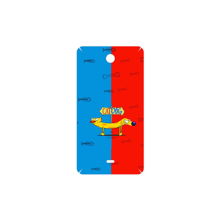 برچسب پوششی ماهوت مدل CatDog مناسب برای گوشی موبایل مایکروسافت Lumia 430