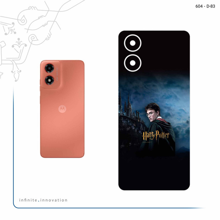 برچسب پوششی ماهوت مدل Harry Potter مناسب برای گوشی موبایل موتورولا Moto G04s