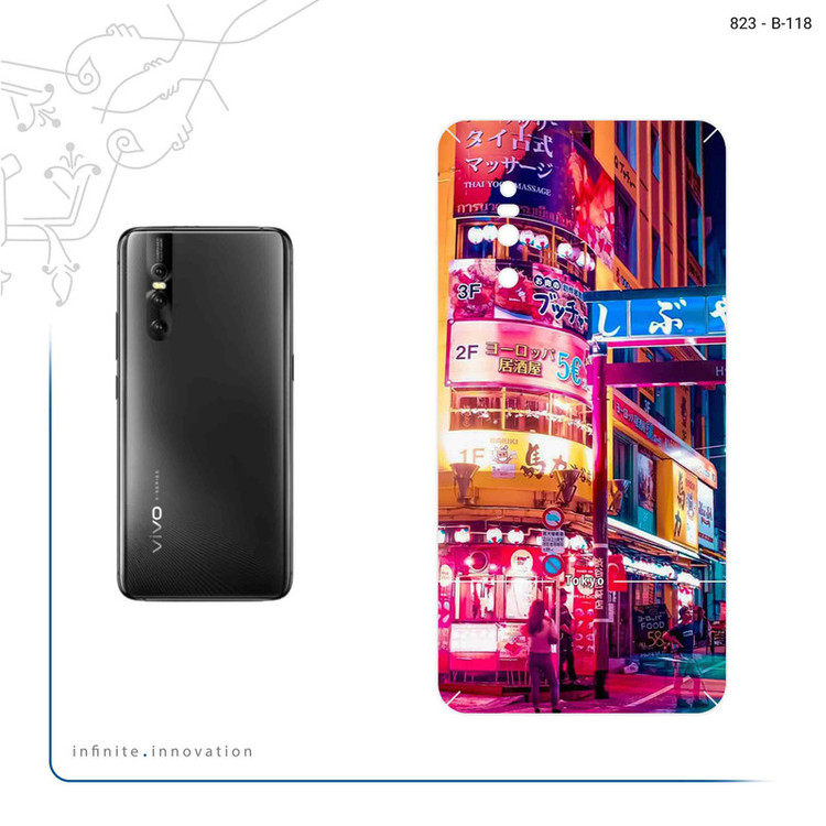 برچسب پوششی ماهوت مدل Tokyo City مناسب برای گوشی موبایل ویوو X27