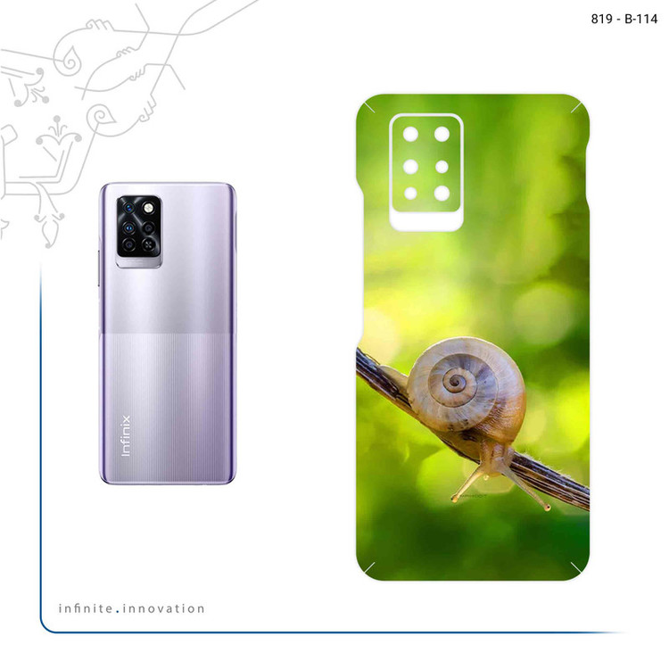برچسب پوششی ماهوت مدل Snail مناسب برای گوشی موبایل اینفینیکس Note 10 Pro