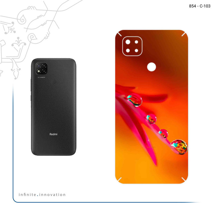 برچسب پوششی ماهوت مدل Plant dew مناسب برای گوشی موبایل شیائومی Redmi 9 Activ
