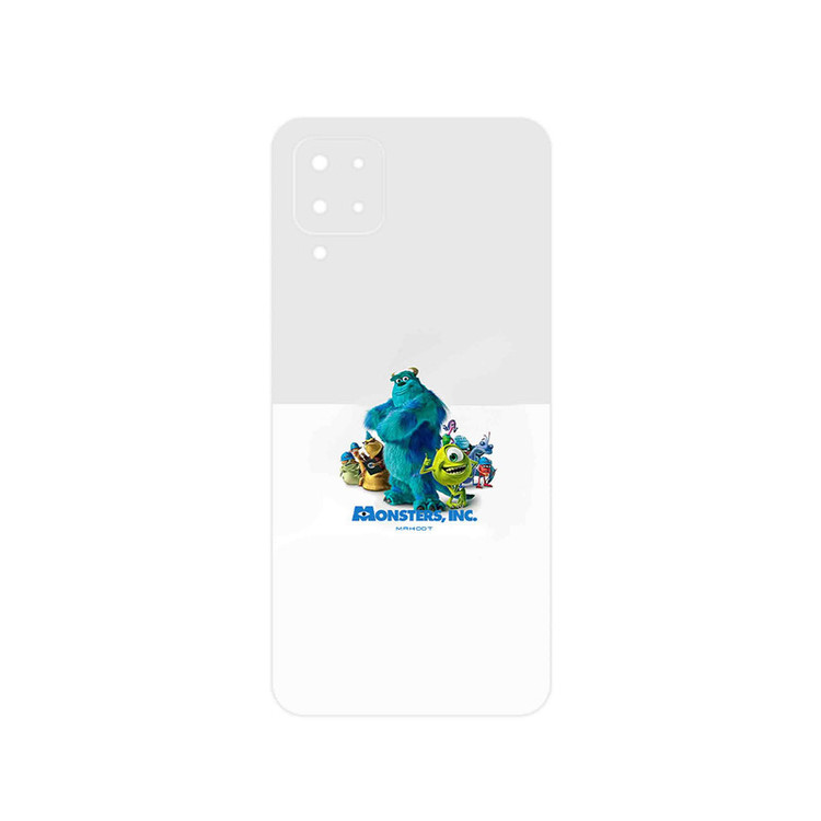 برچسب پوششی ماهوت مدل Monsters Inc مناسب برای گوشی موبایل سامسونگ Galaxy F12