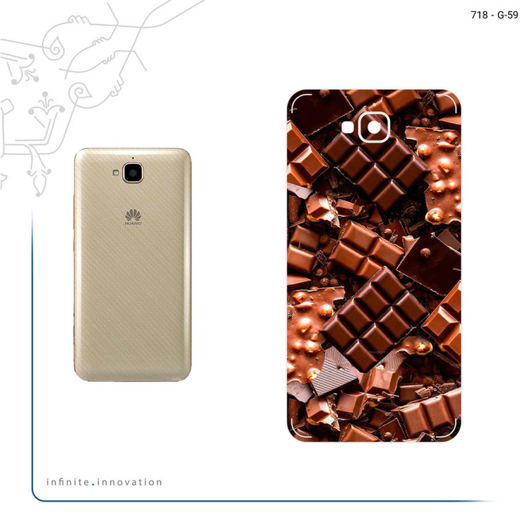 برچسب پوششی ماهوت مدل Chocolate مناسب برای گوشی موبایل هوآوی Y6 Pro