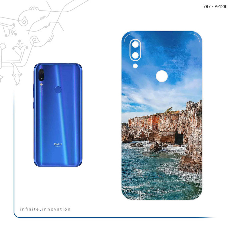 برچسب پوششی ماهوت مدل Rock Mountain مناسب برای گوشی موبایل شیائومی Redmi 7