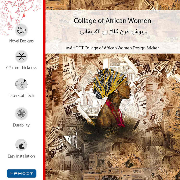 برچسب پوششی ماهوت مدل Collage of African Women مناسب برای گوشی موبایل نوکیا 8 Sirocco