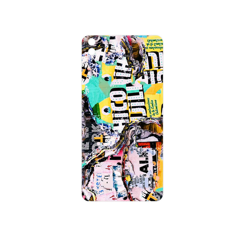 برچسب پوششی ماهوت مدل Collage of Teared Paper مناسب برای گوشی موبایل اچ تی سی Desire 816