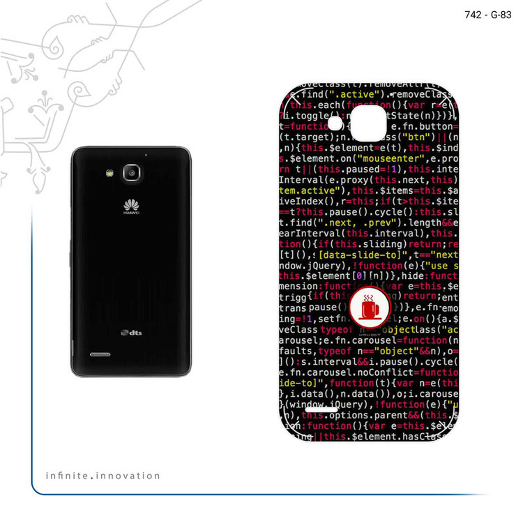 برچسب پوششی ماهوت مدل Programming 1 مناسب برای گوشی موبایل هوآوی Ascend G750