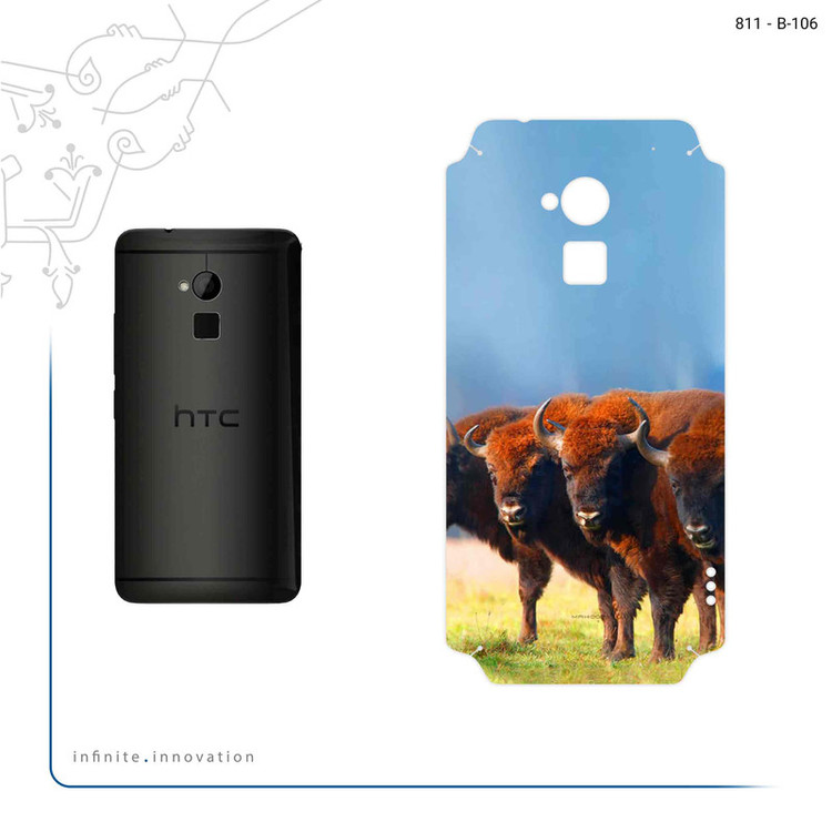 برچسب پوششی ماهوت مدل Buffalo مناسب برای گوشی موبایل اچ تی سی One Max