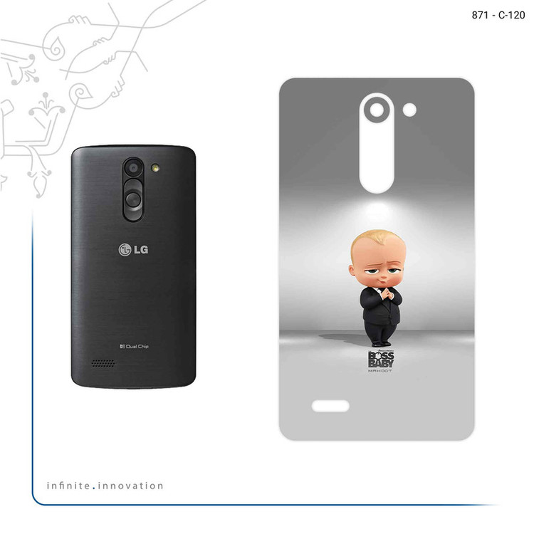 برچسب پوششی ماهوت مدل The Boss Baby مناسب برای گوشی موبایل ال جی L Bello