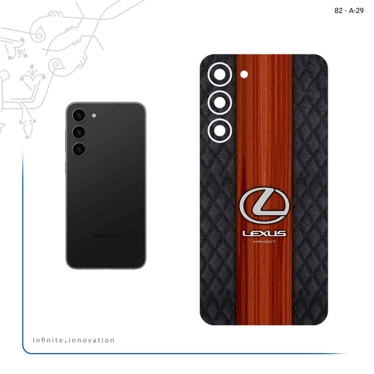 برچسب پوششی ماهوت مدل Lexus_Logo مناسب برای گوشی موبایل سامسونگ Galaxy S23 Plus