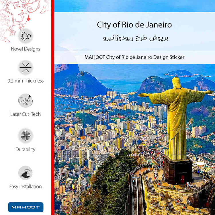 برچسب پوششی ماهوت مدل City of Rio de Janeiro مناسب برای گوشی موبایل هوآوی Ascend G610