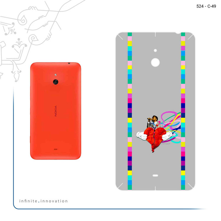 برچسب پوششی ماهوت مدل Collage of Heartbreak مناسب برای گوشی موبایل نوکیا Lumia 1320