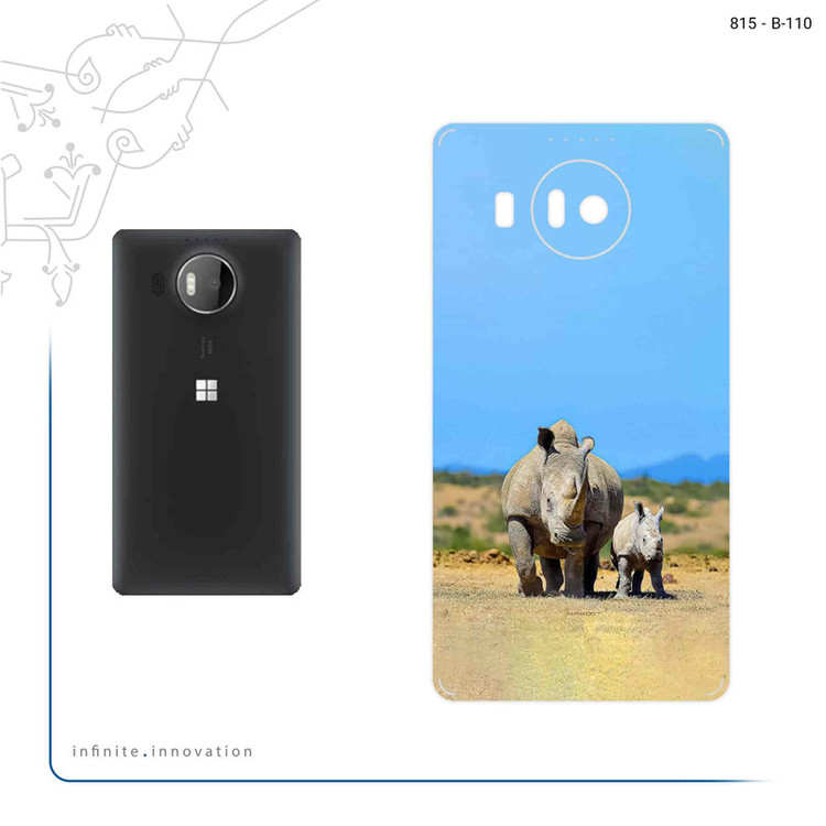 برچسب پوششی ماهوت مدل Rhino مناسب برای گوشی موبایل مایکروسافت Lumia 950 XL