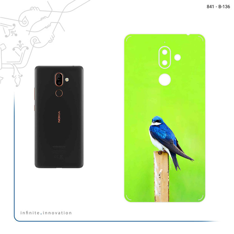 برچسب پوششی ماهوت مدل Bird Swallow مناسب برای گوشی موبایل نوکیا 7 Plus