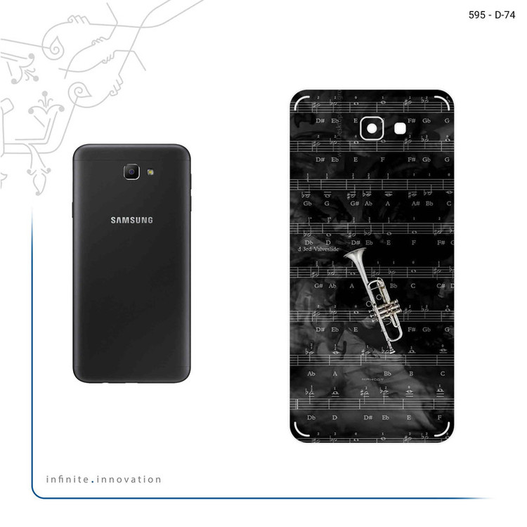 برچسب پوششی ماهوت مدل Trumpet مناسب برای گوشی موبایل سامسونگ Galaxy J7 Prime 2