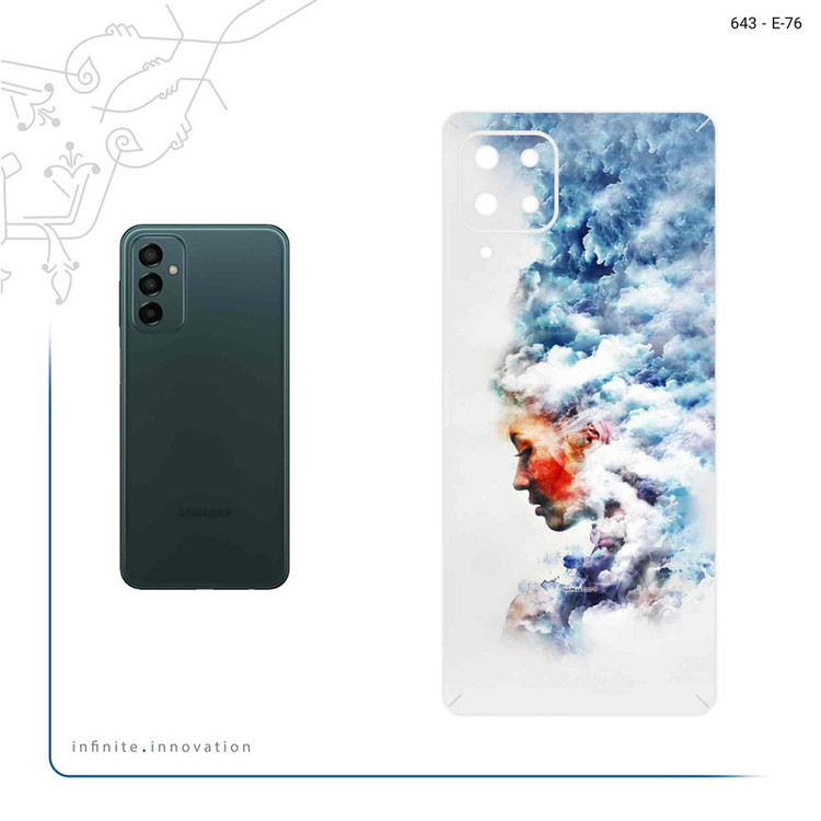 برچسب پوششی ماهوت مدل Women and the Cloud Digital Art مناسب برای گوشی موبایل سامسونگ Galaxy M62