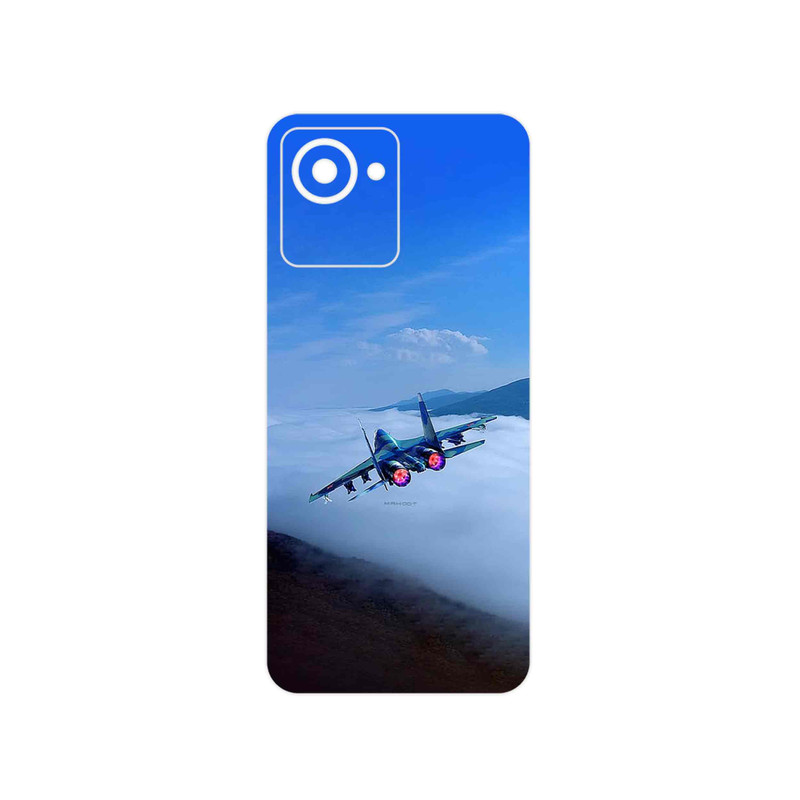 برچسب پوششی ماهوت مدل Fighter plane Su27 مناسب برای گوشی موبایل ریلمی C30s