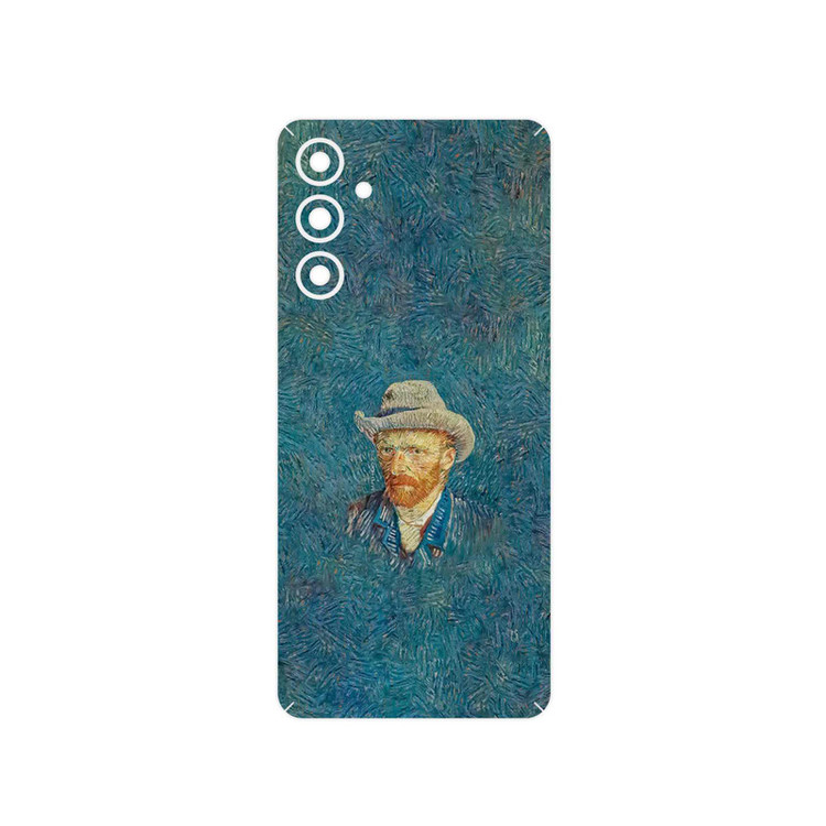 برچسب پوششی ماهوت مدل Self portrait with a gray felt hat مناسب برای گوشی موبایل سامسونگ Galaxy F54