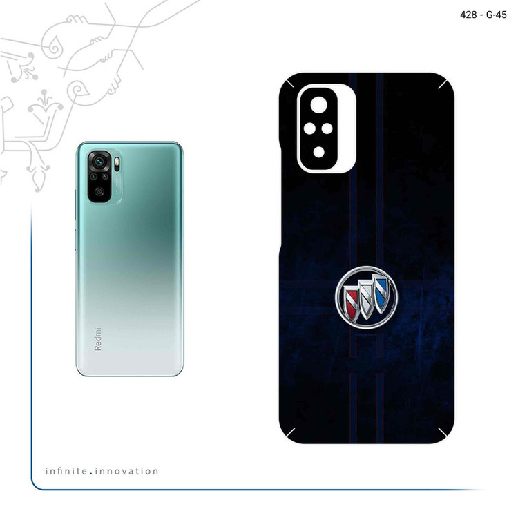برچسب پوششی ماهوت مدل Buick مناسب برای گوشی موبایل شیائومی Redmi Note 10
