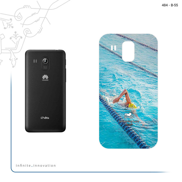 برچسب پوششی ماهوت مدل Swimming مناسب برای گوشی موبایل هوآوی Ascend G525
