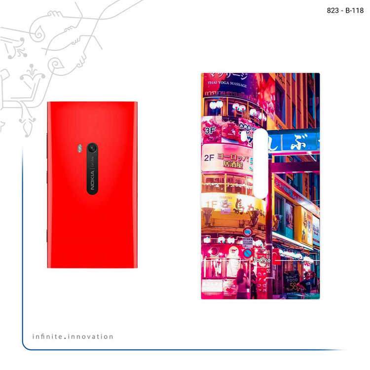 برچسب پوششی ماهوت مدل Tokyo City مناسب برای گوشی موبایل نوکیا Lumia 920