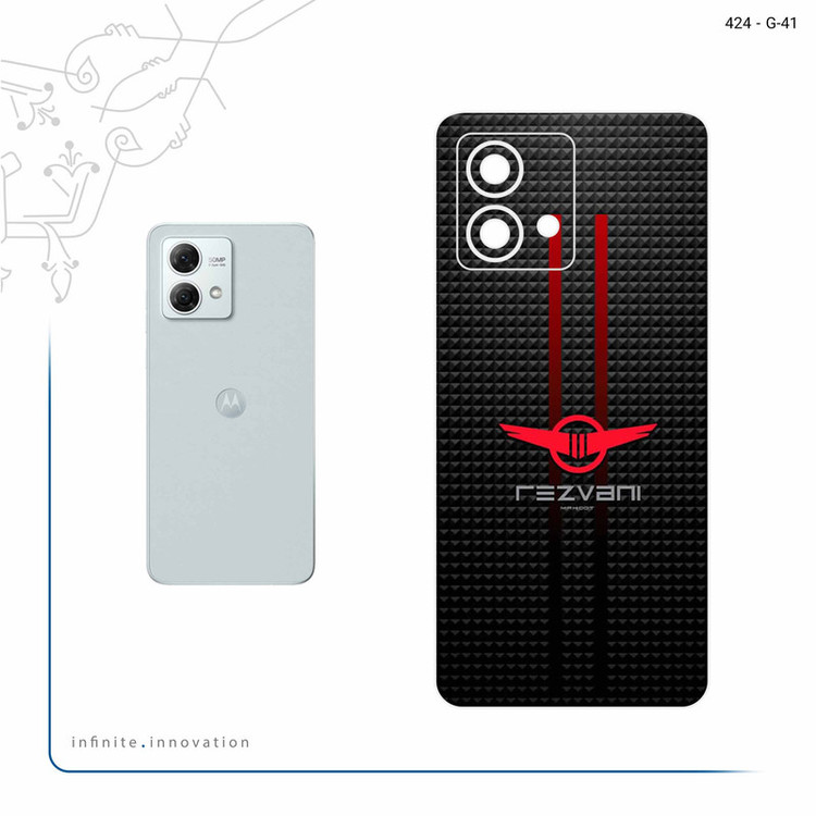 برچسب پوششی ماهوت مدل Rezvani Motors مناسب برای گوشی موبایل موتورولا Moto G84