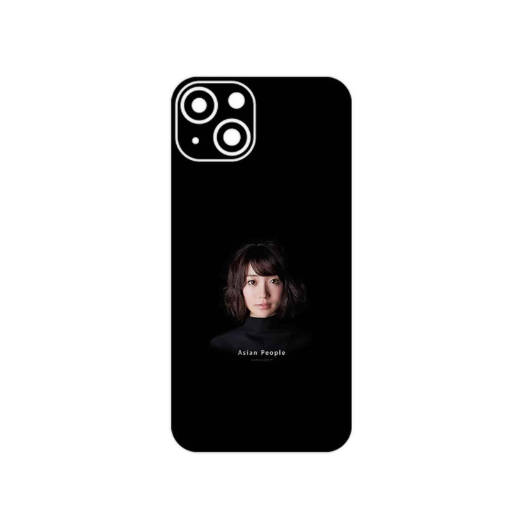 برچسب پوششی ماهوت مدل Portrait of an Asian Woman مناسب برای گوشی موبایل اپل iPhone 13