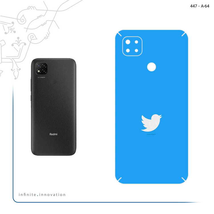 برچسب پوششی ماهوت مدل Tweeter مناسب برای گوشی موبایل شیائومی Redmi 9 Activ