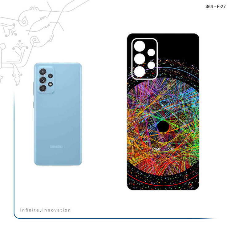 برچسب پوششی ماهوت مدل Mathematical Geometric Shape 2 مناسب برای گوشی موبایل سامسونگ Galaxy A53 5G