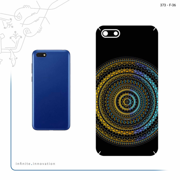 برچسب پوششی ماهوت مدل Mandala Design 2 مناسب برای گوشی موبایل هوآوی Y5 Lite