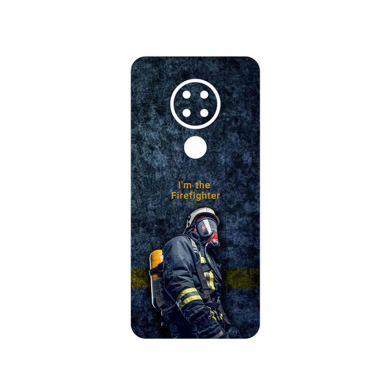 برچسب پوششی ماهوت مدل Firefighter مناسب برای گوشی موبایل نوکیا 7.2