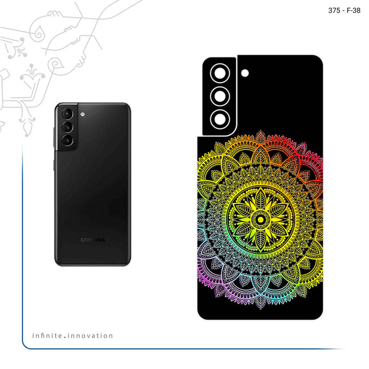 برچسب پوششی ماهوت مدل Mandala Design 4 مناسب برای گوشی موبایل سامسونگ Galaxy S21 5G
