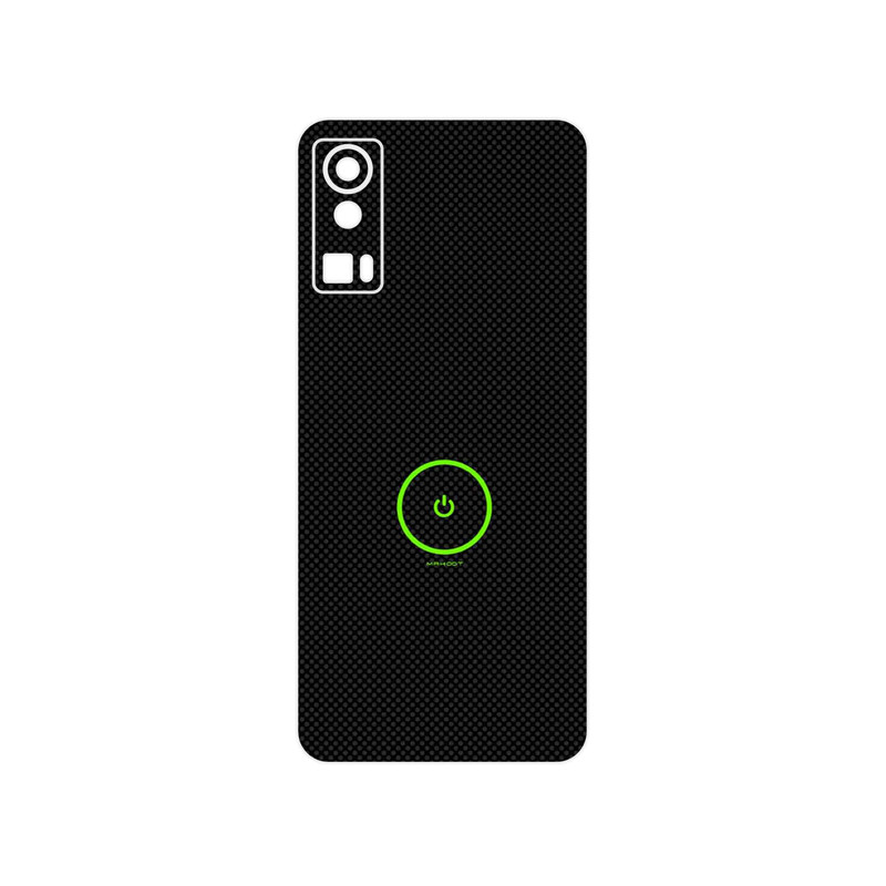 برچسب پوششی ماهوت مدل Minimal Power Button مناسب برای گوشی موبایل جی پلاس X20