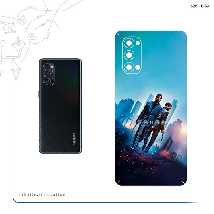 برچسب پوششی ماهوت مدل Tenet مناسب برای گوشی موبایل اپو Reno4 Pro 5G