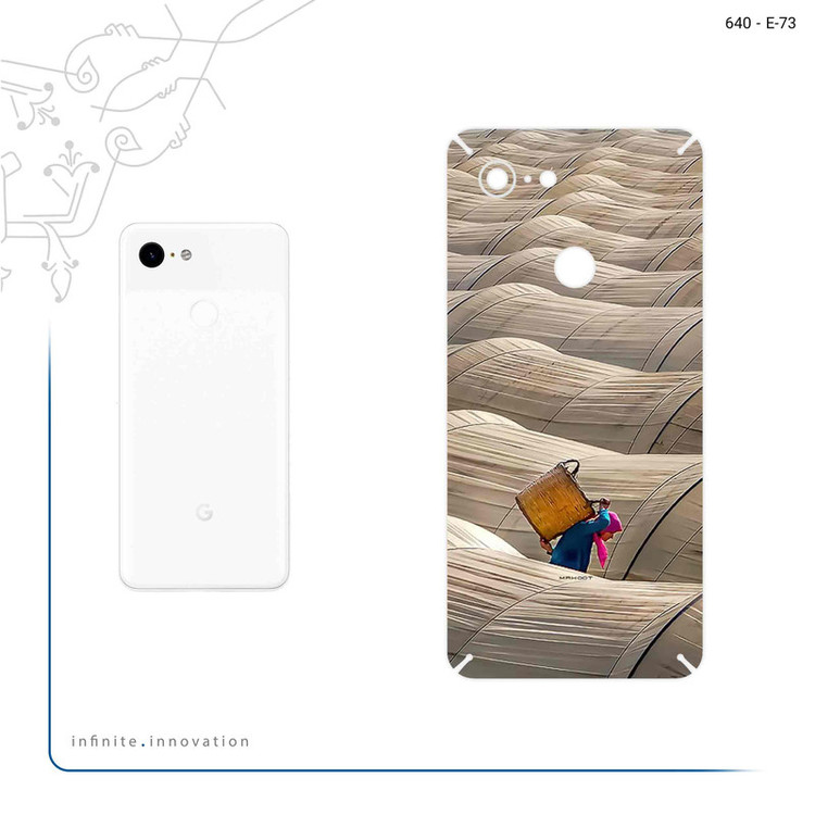 برچسب پوششی ماهوت مدل Strawberry Greenhouses مناسب برای گوشی موبایل گوگل Pixel 3