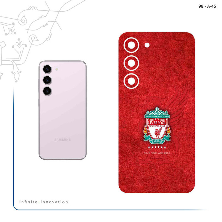 برچسب پوششی ماهوت مدل Liverpool مناسب برای گوشی موبایل سامسونگ Galaxy S23