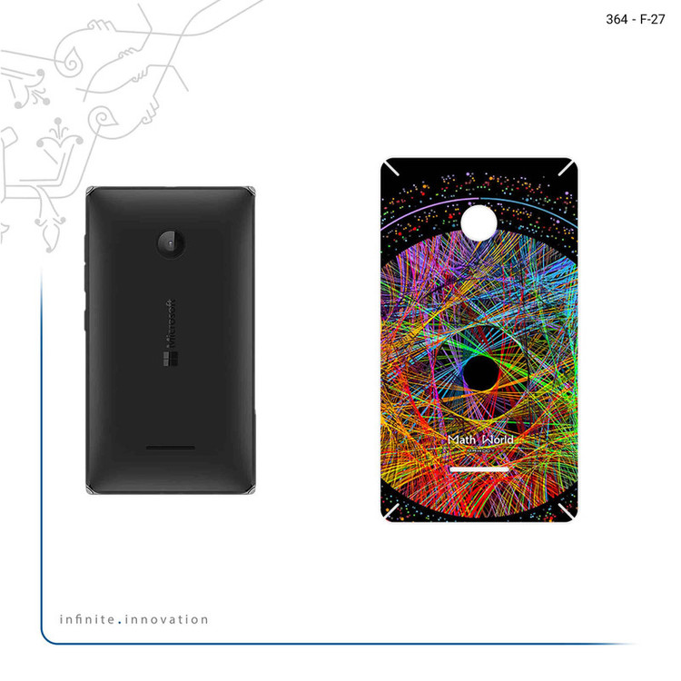 برچسب پوششی ماهوت مدل Mathematical Geometric Shape 2 مناسب برای گوشی موبایل مایکروسافت Lumia 532