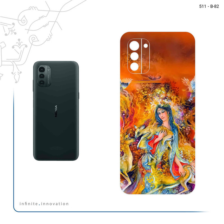 برچسب پوششی ماهوت مدل Persian miniature 2 مناسب برای گوشی موبایل نوکیا G21