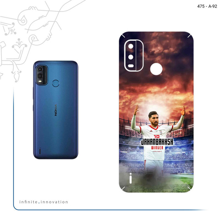 برچسب پوششی ماهوت مدل Alireza Jahanbakhsh مناسب برای گوشی موبایل نوکیا G11 Plus