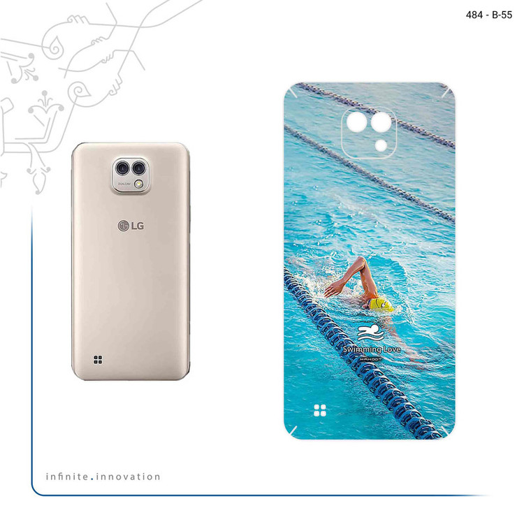 برچسب پوششی ماهوت مدل Swimming مناسب برای گوشی موبایل ال جی X Cam