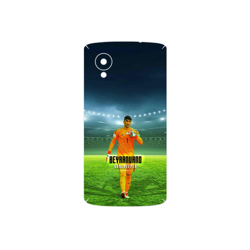برچسب پوششی ماهوت مدل Alireza Beiranvand مناسب برای گوشی موبایل گوگل Nexus 5