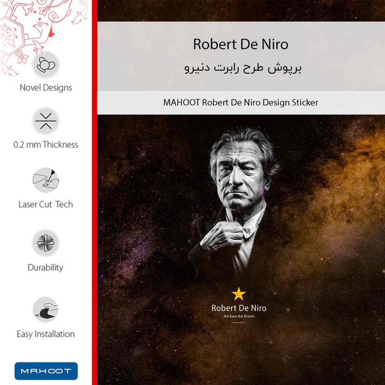 برچسب پوششی ماهوت مدل Robert De Niro مناسب برای گوشی موبایل نوکیا G11 Plus