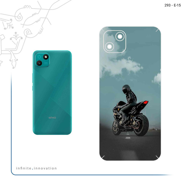 برچسب پوششی ماهوت مدل Motorcycling مناسب برای گوشی موبایل ویکو T10