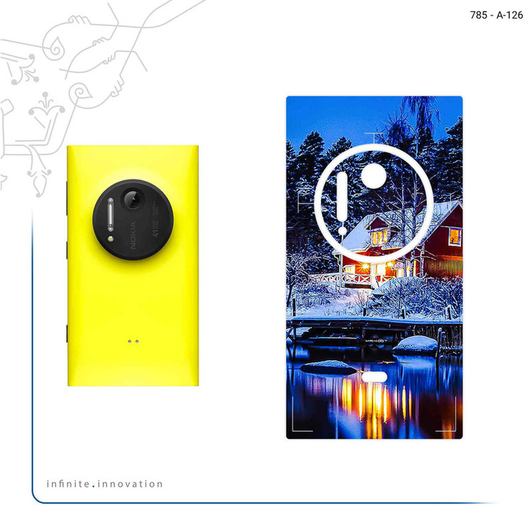برچسب پوششی ماهوت مدل Winter Season مناسب برای گوشی موبایل نوکیا Lumia 1020