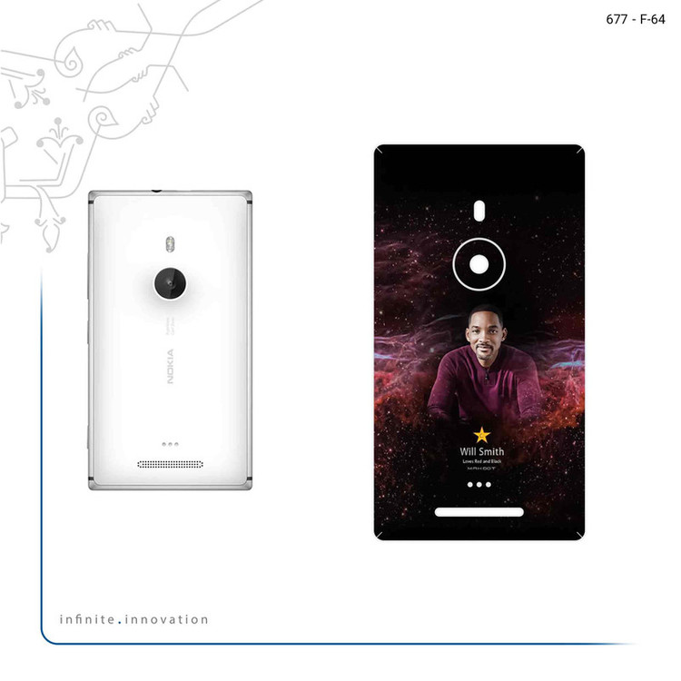 برچسب پوششی ماهوت مدل Will Smith مناسب برای گوشی موبایل نوکیا Lumia 925