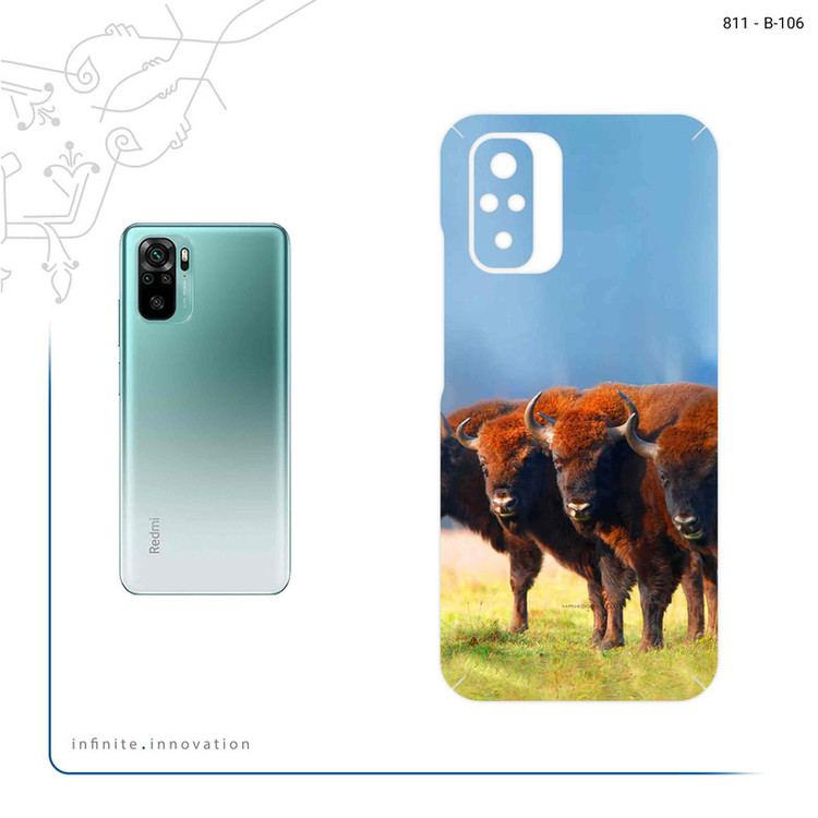 برچسب پوششی ماهوت مدل Buffalo مناسب برای گوشی موبایل شیائومی Redmi Note 10