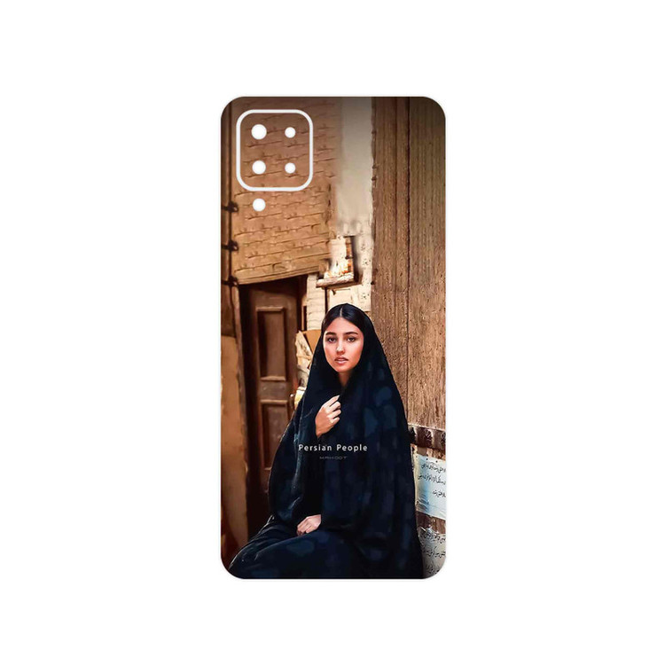 برچسب پوششی ماهوت مدل Portrait of an Iranian Woman مناسب برای گوشی موبایل سامسونگ Galaxy F12