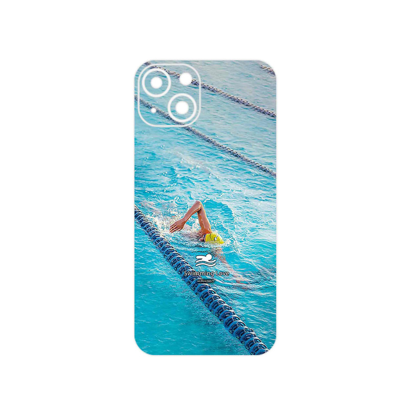 برچسب پوششی ماهوت مدل Swimming مناسب برای گوشی موبایل اپل iPhone 13