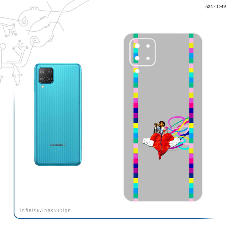 برچسب پوششی ماهوت مدل Collage of Heartbreak مناسب برای گوشی موبایل سامسونگ Galaxy F12