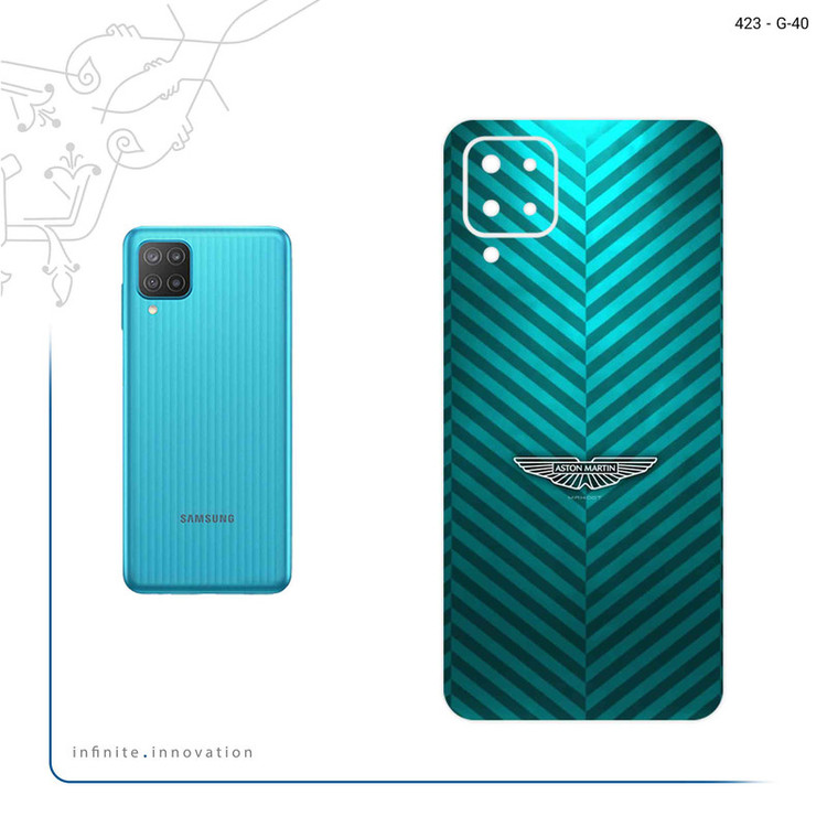برچسب پوششی ماهوت مدل Aston Martin مناسب برای گوشی موبایل سامسونگ Galaxy F12